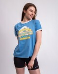 Tričko Patagonia W's Great Waves Ringer Tee Shore Blue