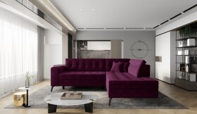 Sedací souprava Lanvin Provedení: Pravá varianta, látka: Velvetmat 25