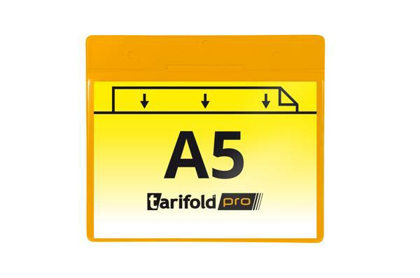 Djois magnetická identifikační kapsa A5, žlutá, 10 ks