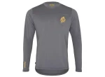Silvini Ello pánský volný dres dlouhý rukáv Grey/Tiger vel. XL
