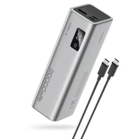 Cuktech CUKP200XGLGR PowerBanka 100W šedá / 20000mAh / 2x USB-C / USB-A (198939)