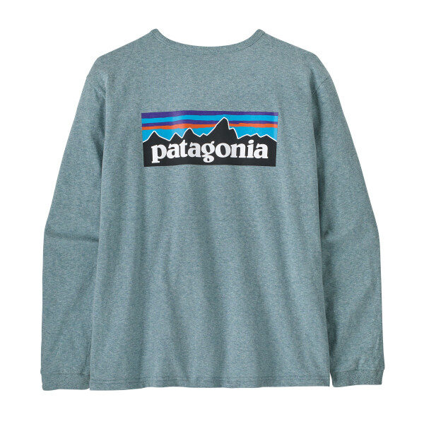PATAGONIA W's L/S P-6 Logo Responsibili-Tee, BLSG (vzorek) velikost: S