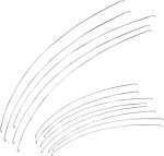 Ohebné drátky 18 ks / 15cm - 25 cm