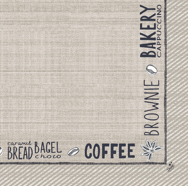 Ubrousky Bakery Dunisoft® 60 ks 40 cm x 40 cm Duni Ubrousky Bakery Dunisoft® 60 ks 40 cm x 40 cm Duni