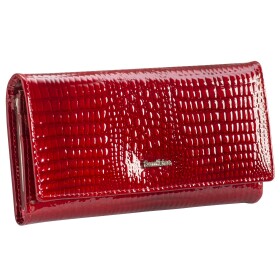 Kožená peněženka Semiline RFID P8228-2 Červená 18 cm cm