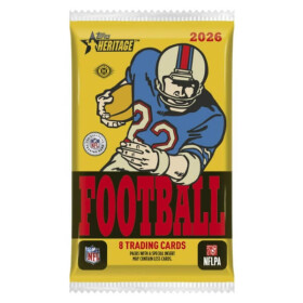 2026 Topps Heritage Football Hobby Balíček - karty NFL