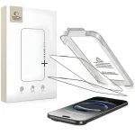 Tech-Protect Quick Set+ černá / Ochranné sklo / Apple iPhone 17 Air / 2 ks / Tvrzené sklo