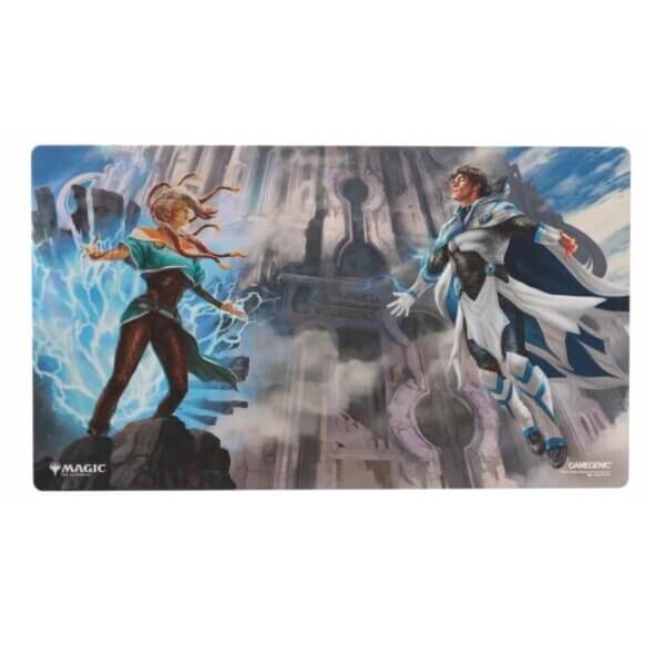 Herní podložka Shiny Playmat Magic: The Gathering Reality Fracture - Tam Beleren, Conflicted and Jace, Building Reality