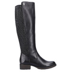Černé kožené boty Rieker W Z9591-00 37