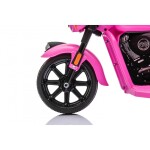 Mamido Dětská elektrická motorka Chopper INDIAN růžová
