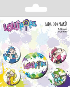 Lollipopz - set odznaků - EPEE