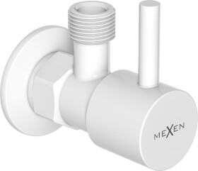 MEXEN - Rohový ventil R1 pro vodovodní baterie 1/2"x3/8", biały 79970-20