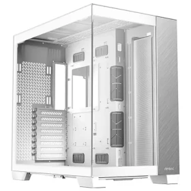 Antec C8 Aluminium bílá / E-ATX / 2x USB-A 3.0 / 1x USB-C / bez zdroje / průhledná bočnice (0-761345-10093-9)