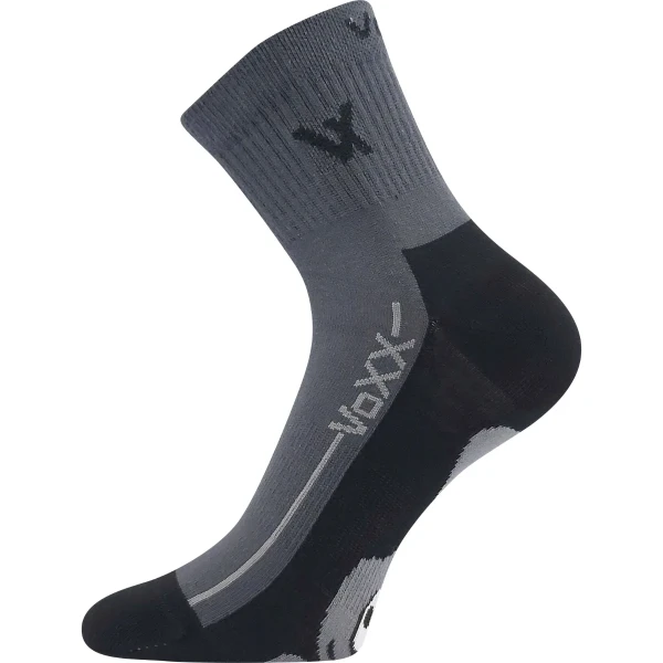 VOXX Ponožky anatomicky tvarované BAREFOOTAN tmavě šedé (3 páry) 35-38 118578