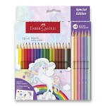 Pastelky šestihranné Faber-Castell Classic Colour Unicorn - 24 barev