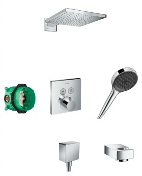 HANSGROHE - Raindance E Sprchový set 300 s termostatem pod omítku, chrom 27918000