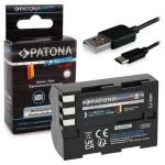 PATONA baterie pro foto Nikon EN-EL3E 2250mAh / Li-Ion / Platinum / USB-C nabíjení (PT1373)