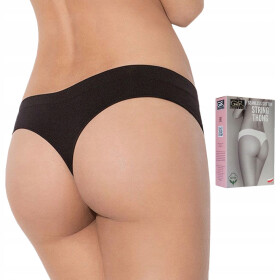 Dámské tanga SEAMLESS COTTON STRING THONG - Gatta bílá M