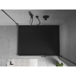 MEXEN - Flow sprchová vanička obdélníková slim 85 x 95, černá mat 46R708595
