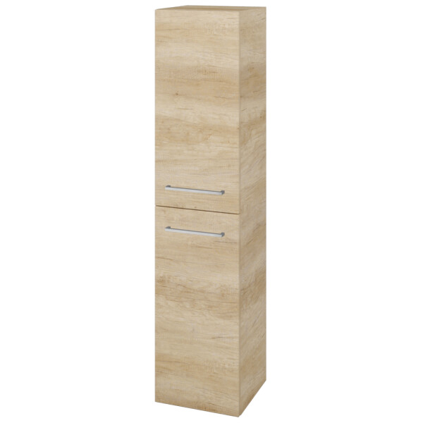 Dřevojas - Vysoká skříň s košem na prádlo DOS SVD2K 35 - D15 Nebraska / Úchytka T04 / D15 Nebraska / Pravé 210618EP