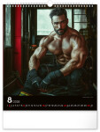 Nástěnný kalendář 2026 NOTIQUE - Dreamy Firefighters, 30 x 34 cm