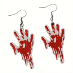 Ptakoviny.cz Náušnice krvavé ruce