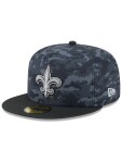 New Era Pánská kšiltovka New Orleans Saints NFL 2026 Salute to Service 59FIFTY Fitted Velikost: 7 1/8