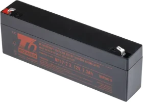 T6 Power NP12-2.3 / Akumulátor VRLA / 12 V / 2,3 Ah / Faston 4,7 mm F1 (T6UPS0016)