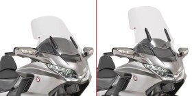 D1172St čiré plexi Honda GL 1800 Gold Wing (18-25), vxš690x550 mm, o 200 mm vyšší než orig.