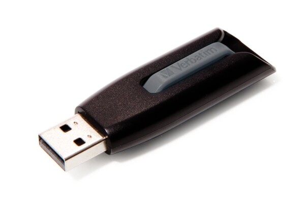 Verbatim Store'n'Go V3 64GB černá / Flash Disk / USB 3.0 / čtení: až 80 MBs / zápis: až 25 MBs (49174-V)