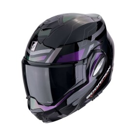 Moto přilba Scorpion Exo-Tech Evo Conquer černý chameleon - L