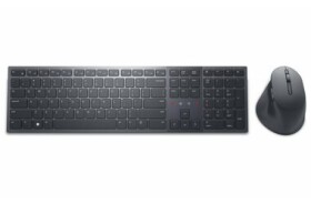 DELL KM900 DE černá / Set bezdrátové klávesnice a myši / DE layout / USB adaptér 2.4GHz (580-BBCX)
