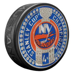 Mustang Puk New York Islanders NHL Stanley Cup Dynasty Puck Design Trimflexx