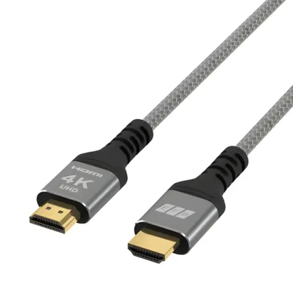 EFB HDMI 2.0 šedá / HDMI kabel / High Speed / s Ethernetem / 4K 60Hz / 3 m (HDMI-20-00004)