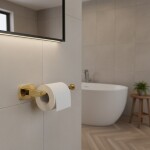 REA - Držák na toaletní papír 5909 Nico Gold REA-88060