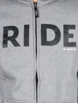 Ride Logo FZ GRAY pánská mikina na zip - S