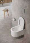ALCA Sádromodul - předstěnový instalační systém bez tlačítka + WC CERSANIT INTRO PRO OVAL /VÍROVÉ SPLACH/+ SEDÁTKO AM101/1120 X IR1
