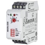 Schneider Electric XB5DTGM4 Časovač, montáž na panel, zpožděné sepnutí, 0,5 min až 10 min, 100…240 V AC/DC