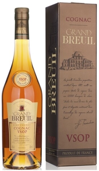 Grand Breuil VSOP Cognac 40% 0,7 l (tuba)