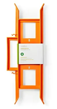 Nedis Organizér kabelů oranžová / Organizér kabelů / Plast (PESTD01OG)