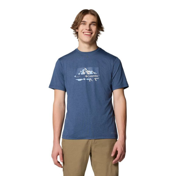 Columbia Kwick Hike Graphic M Tričko 2071763465 pánské s