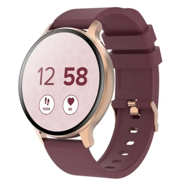 CANYON Badian SW-68 růžová / Chytré hodinky / 1.28" TFT / snímač tepu / BT 5.0 / IP68 / Multi-sport / Android a iOS (CNS-SW68RR)