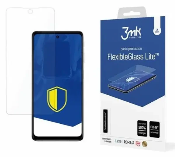 3mk FlexibleGlass Lite Motorola Moto G51 5G / Ochranné sklo / Hybridní / 0,16 mm / 6H