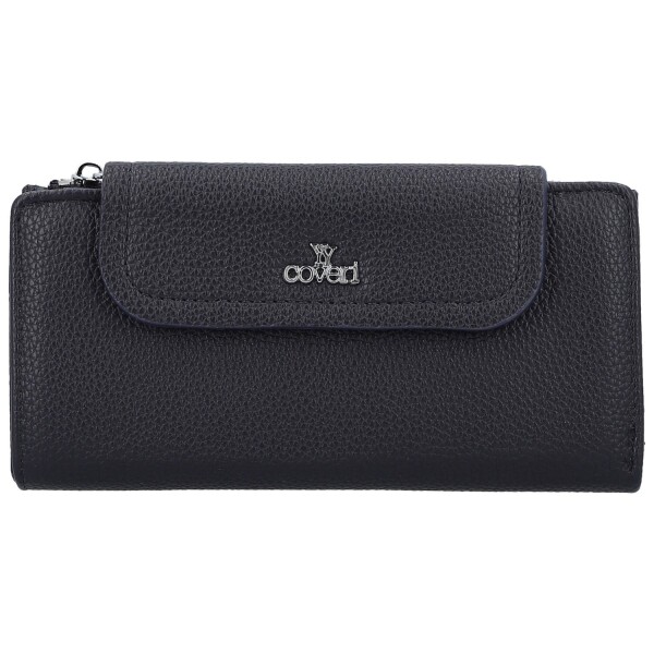 Trendy dámská koženková peněženka Coveri Elaya, tmavě modrá