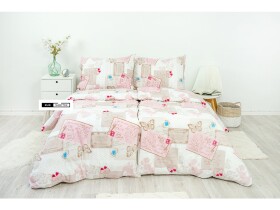 Stanex Ložní povlečení bavlněné Pošta (LS189) ROZMĚR: 140x200 cm + polštář (90x70 cm)