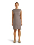 Dámské merino šaty ICEBREAKER Wmns Granary Sleeveless Dress, Porcini velikost: S
