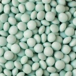 Decora čokoládové mini lentilky mátově zelené (80 g)