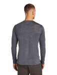 ICEBREAKER Mens 125 Cool-Lite Sphere III LS Tee, Midnight Navy Heather velikost: L