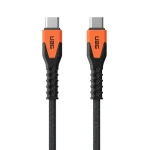 UAG Rugged Kevlar Datový a nabíjecí kabel USB-C (M) - USB-C (M) 1.5m černo-oranžová BULK (9B4413114097)