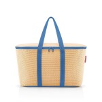 Chladící taška Reisenthel Coolerbag Raffia blue